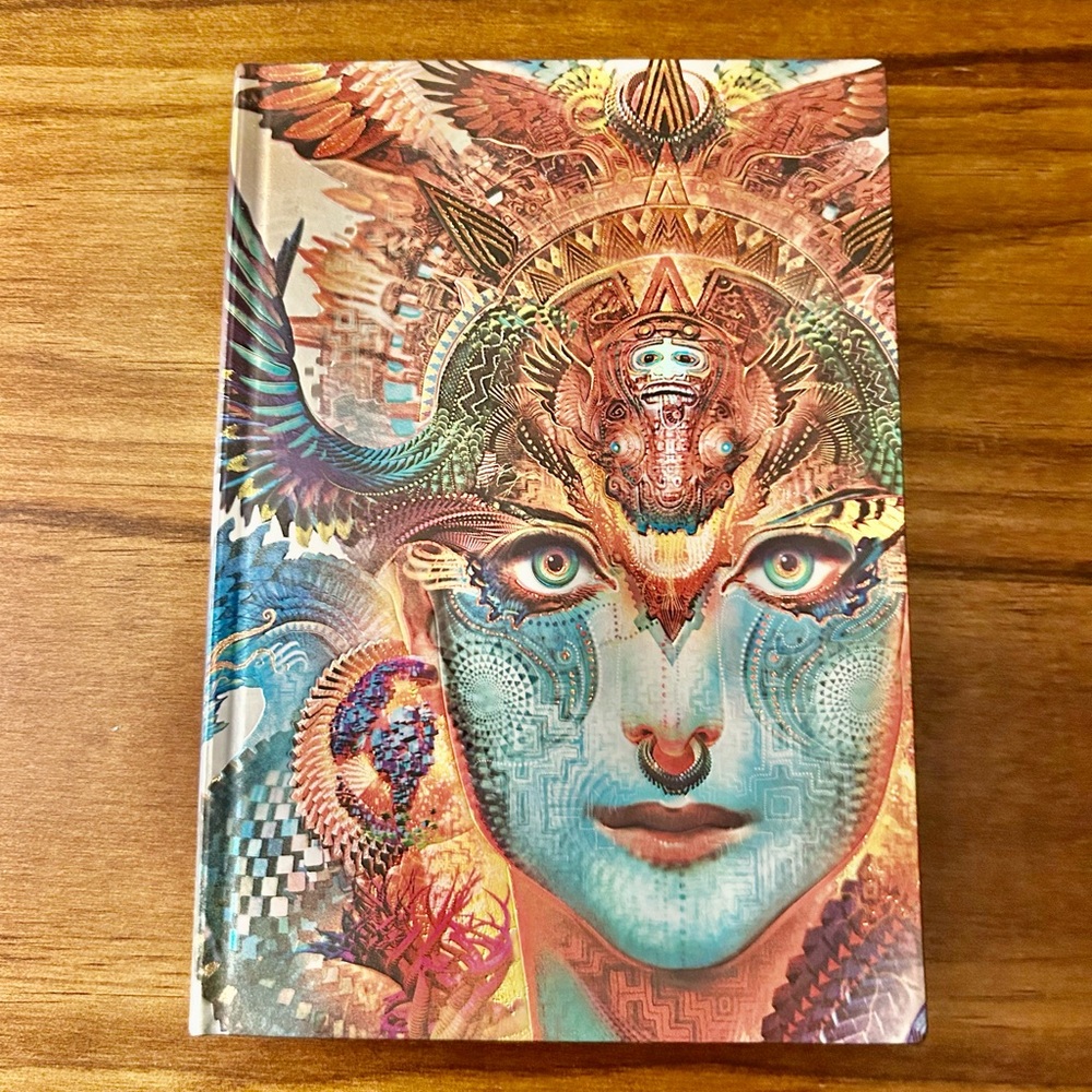 New Dharma Dragon Grande Hardcover Sketchbook Paperblanks art by Android Jones